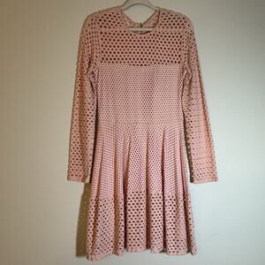 BCBGMaxAzria Pink Midi Dress